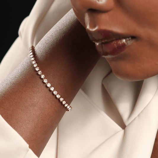 Gold Tennis Bracelet