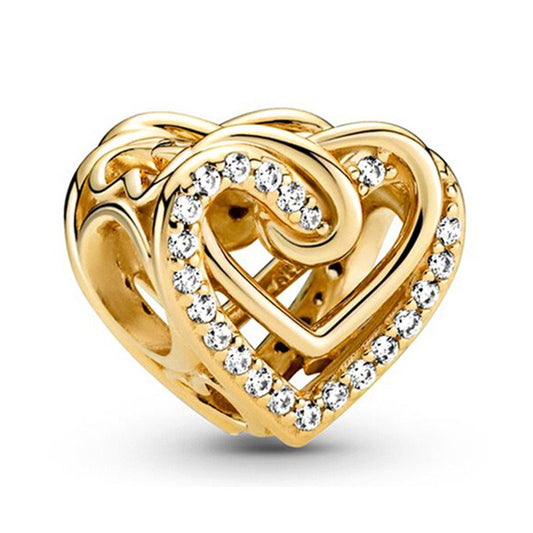 Golden Heart Charm