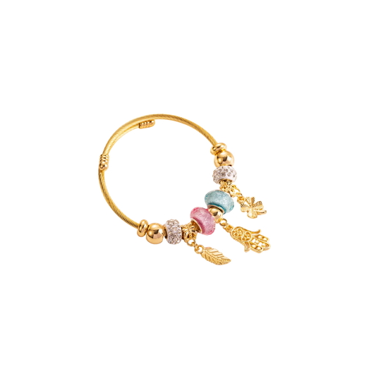 Golden Mirage Charm Bracelet