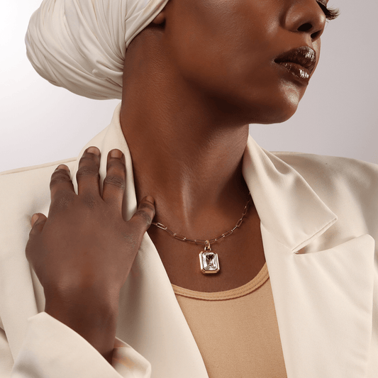 Ivory Quartz Pendant-2