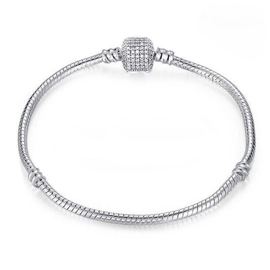 Satine Clasp Snake Chain Bracelet