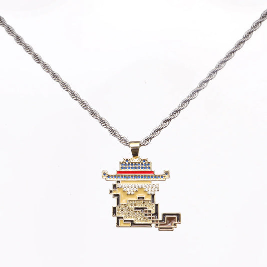 Smoking Chief Crypto Pendant