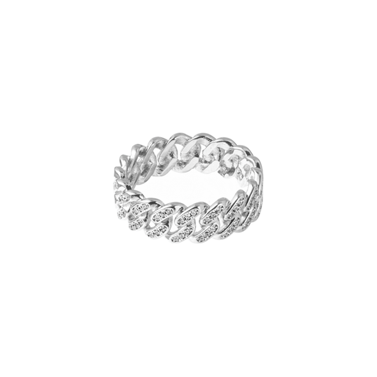 Iced Cuban Ring
