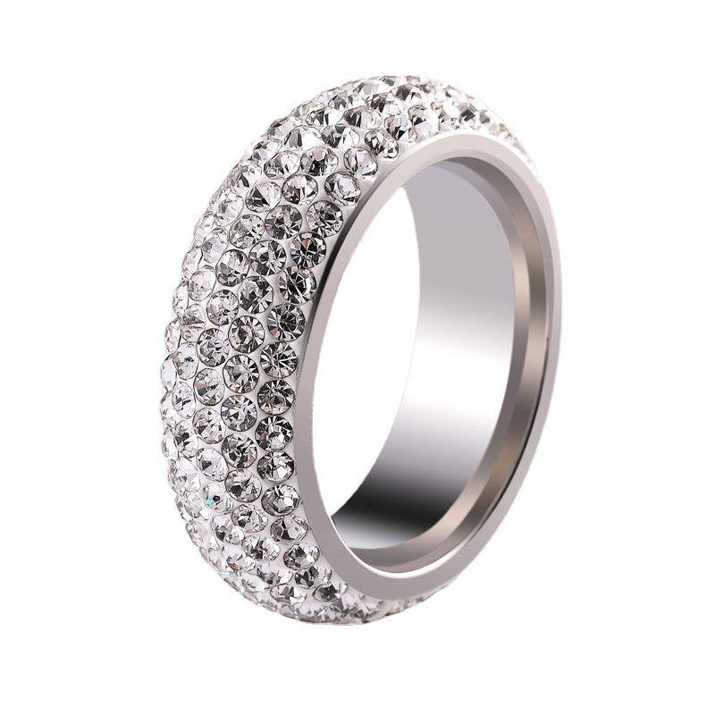 Zircon Band Ring