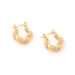 Aurum Twisted Hoops - 1