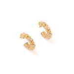 Aurum Twisted Hoops - 2