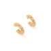 Aurum Twisted Hoops - 2