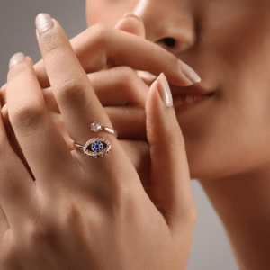 Blue Iris Ring