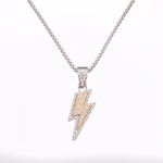 Iced Bolt Pendant