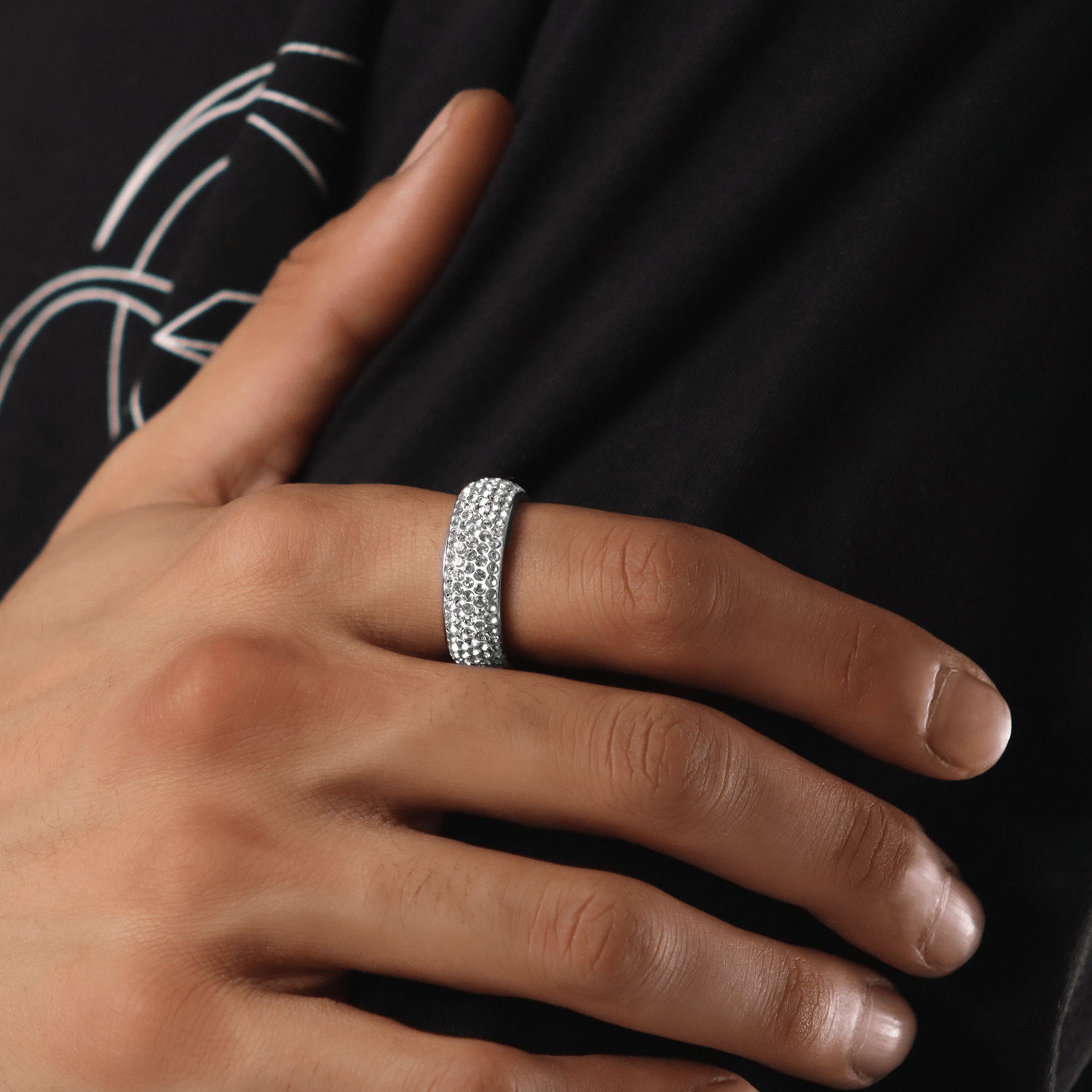 Zircon Band Ring