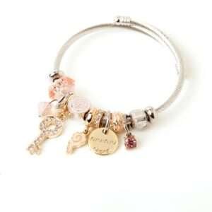 Pink-Rose-Charm-Bracelet-1